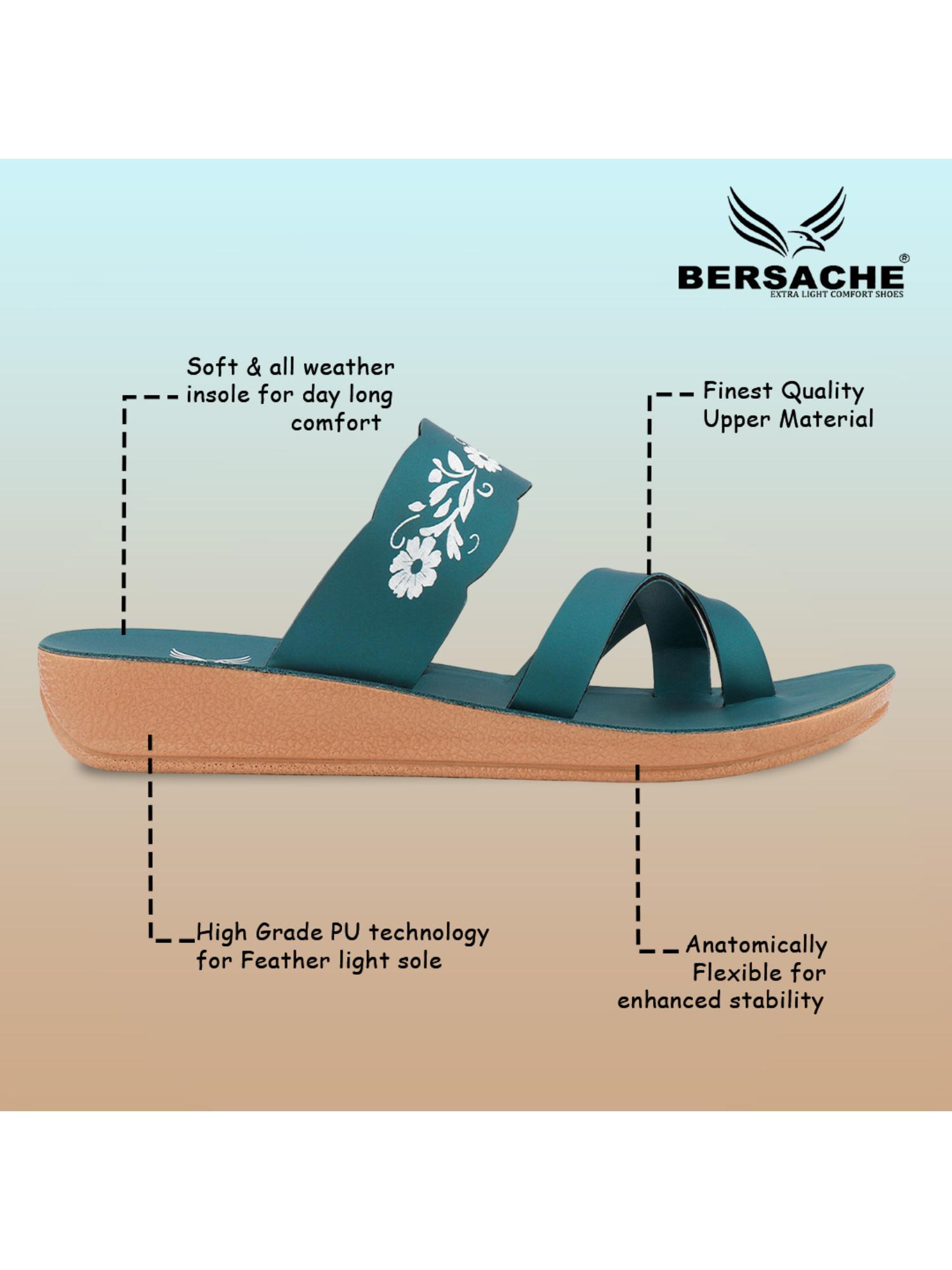 Extra Soft Classic Casual with Ultra Soft Green Sandals for Womens