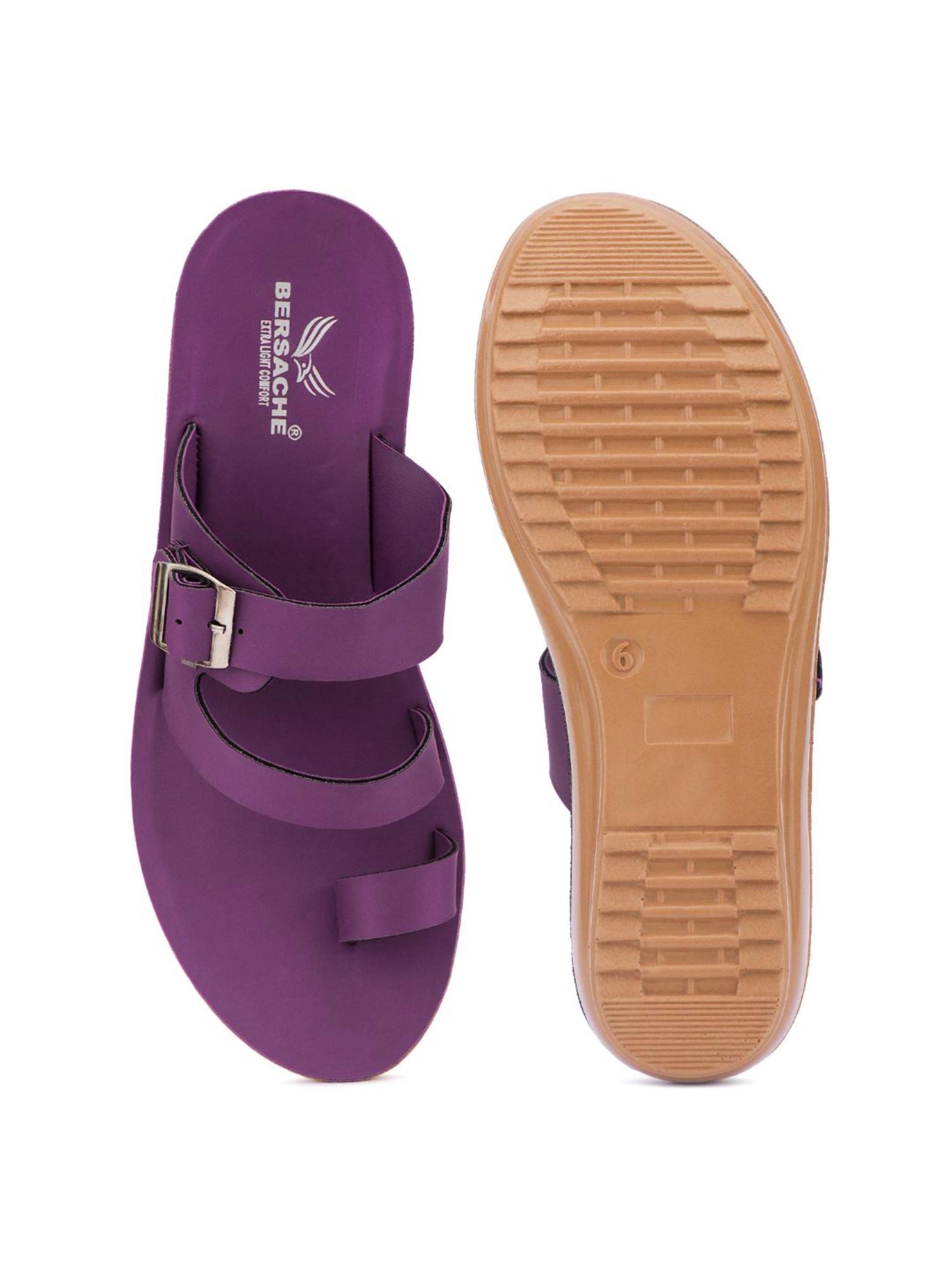 Extra Soft Classic Casual with Ultra Soft Purple Sandals for Womens