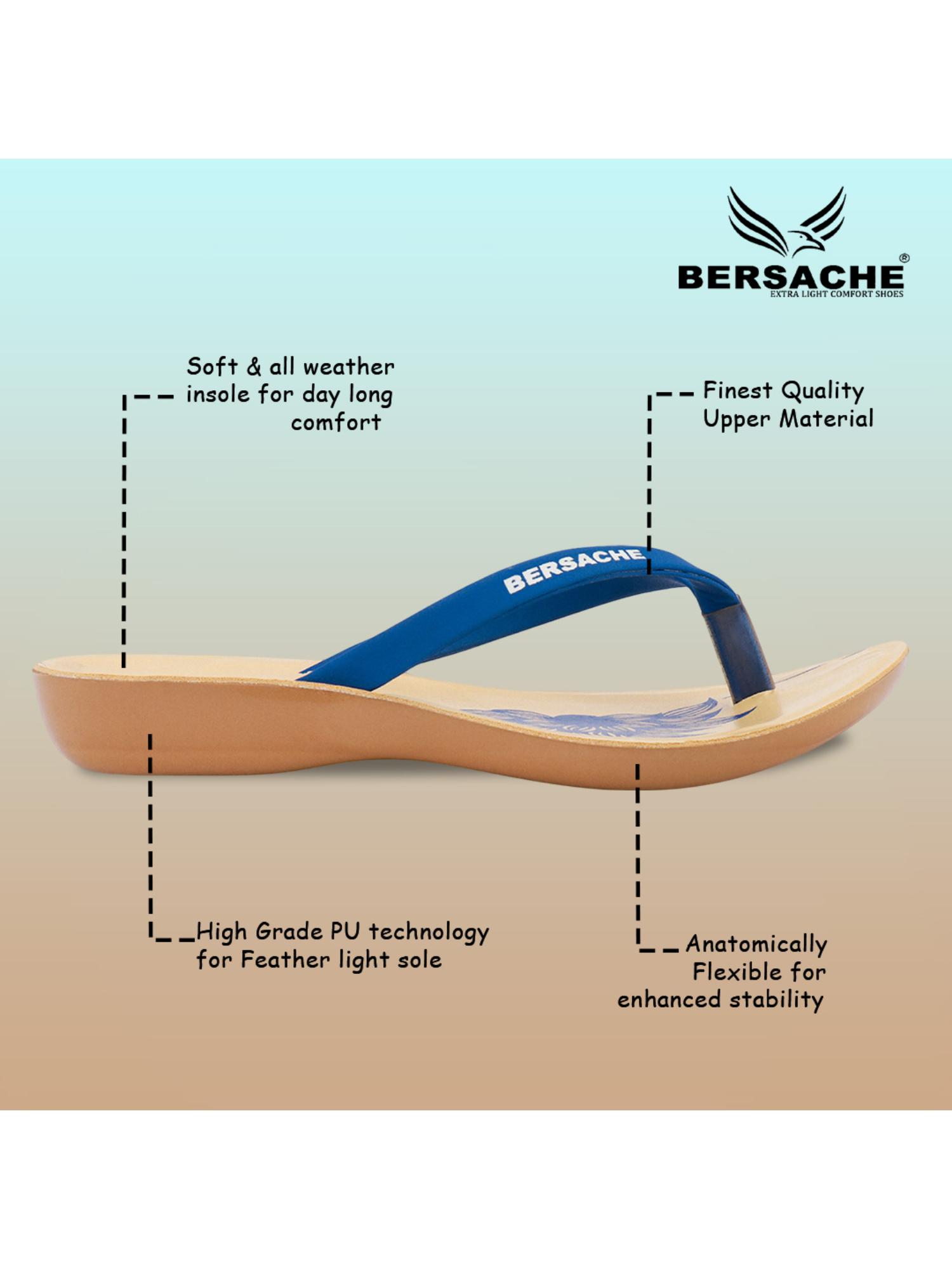 Extra Soft Classic Casual with Ultra Soft Blue Flipflop for Womens