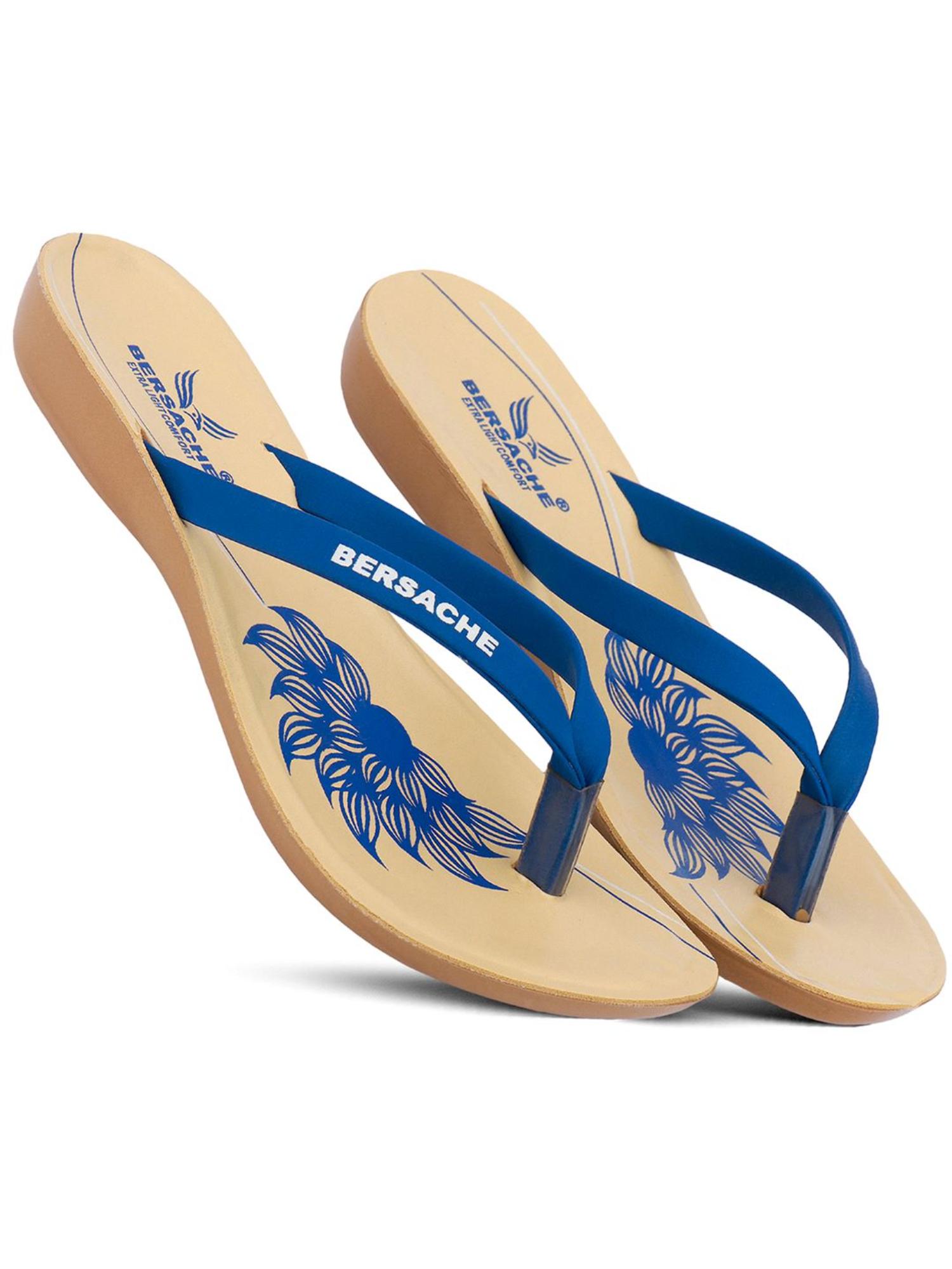 Extra Soft Classic Casual with Ultra Soft Blue Flipflop for Womens