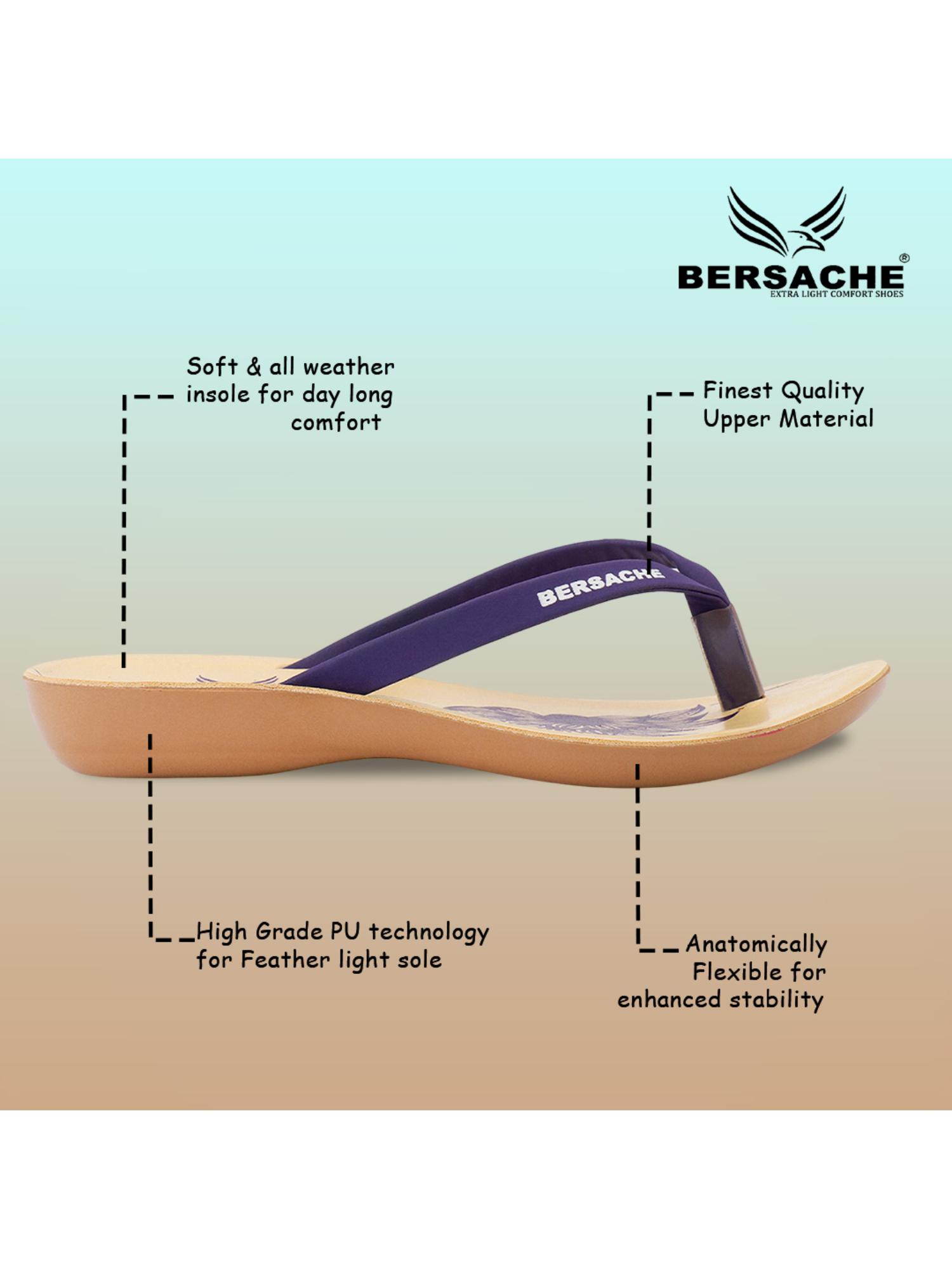 Extra Soft Classic Casual with Ultra Soft Purple Flipflop for Womens