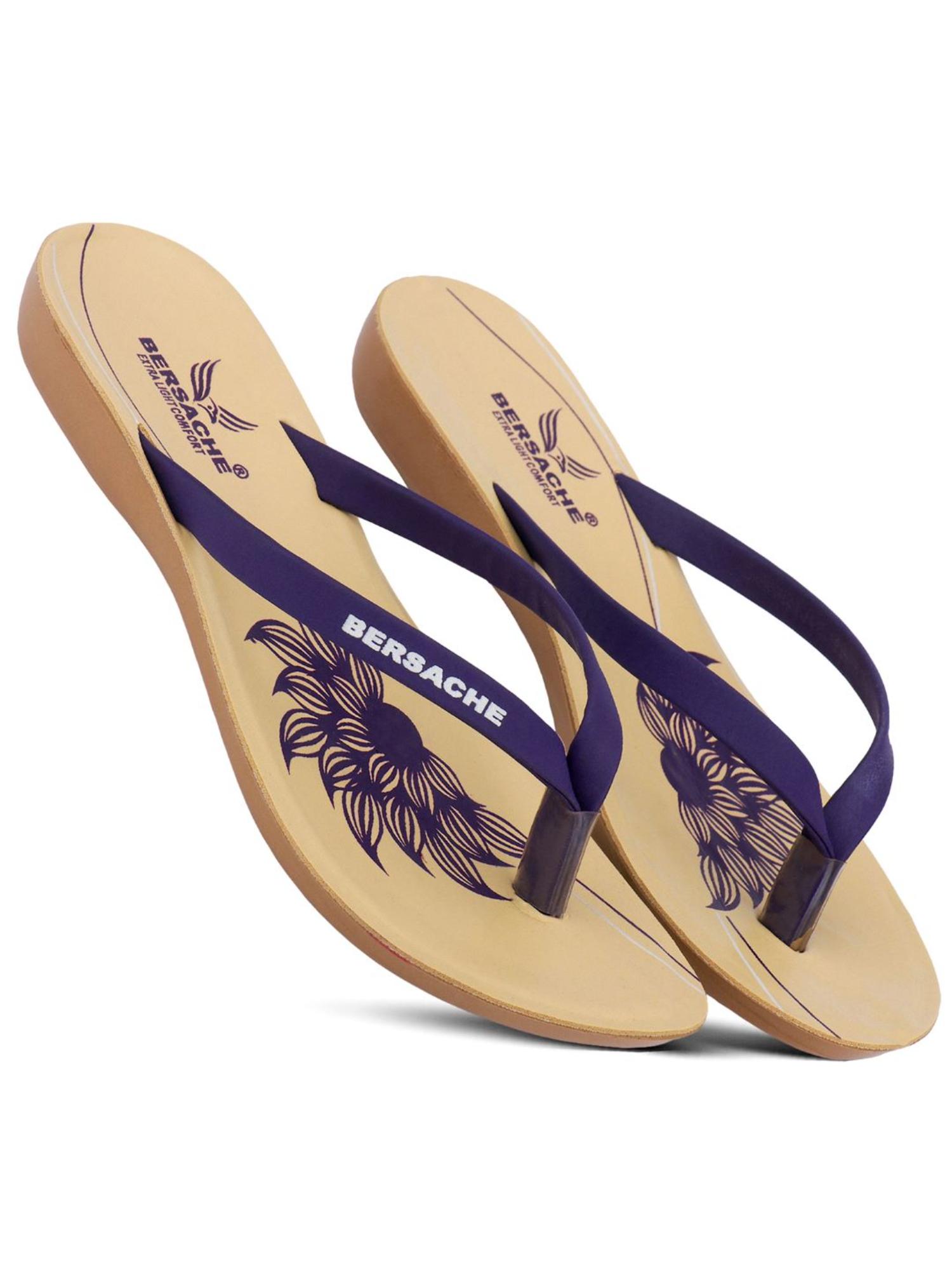Extra Soft Classic Casual with Ultra Soft Purple Flipflop for Womens