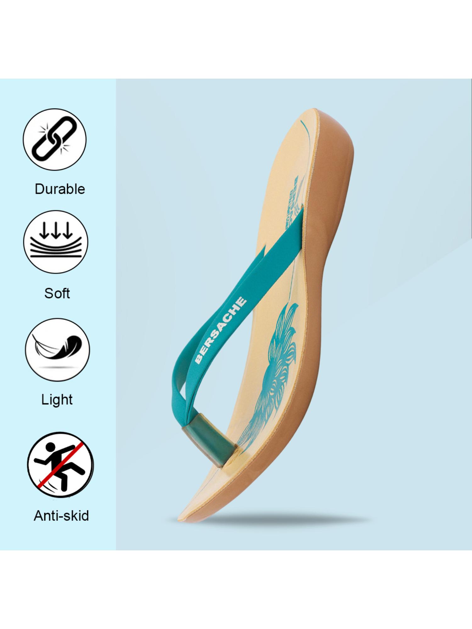 Extra Soft Classic Casual with Ultra Soft Green Flipflop for Womens