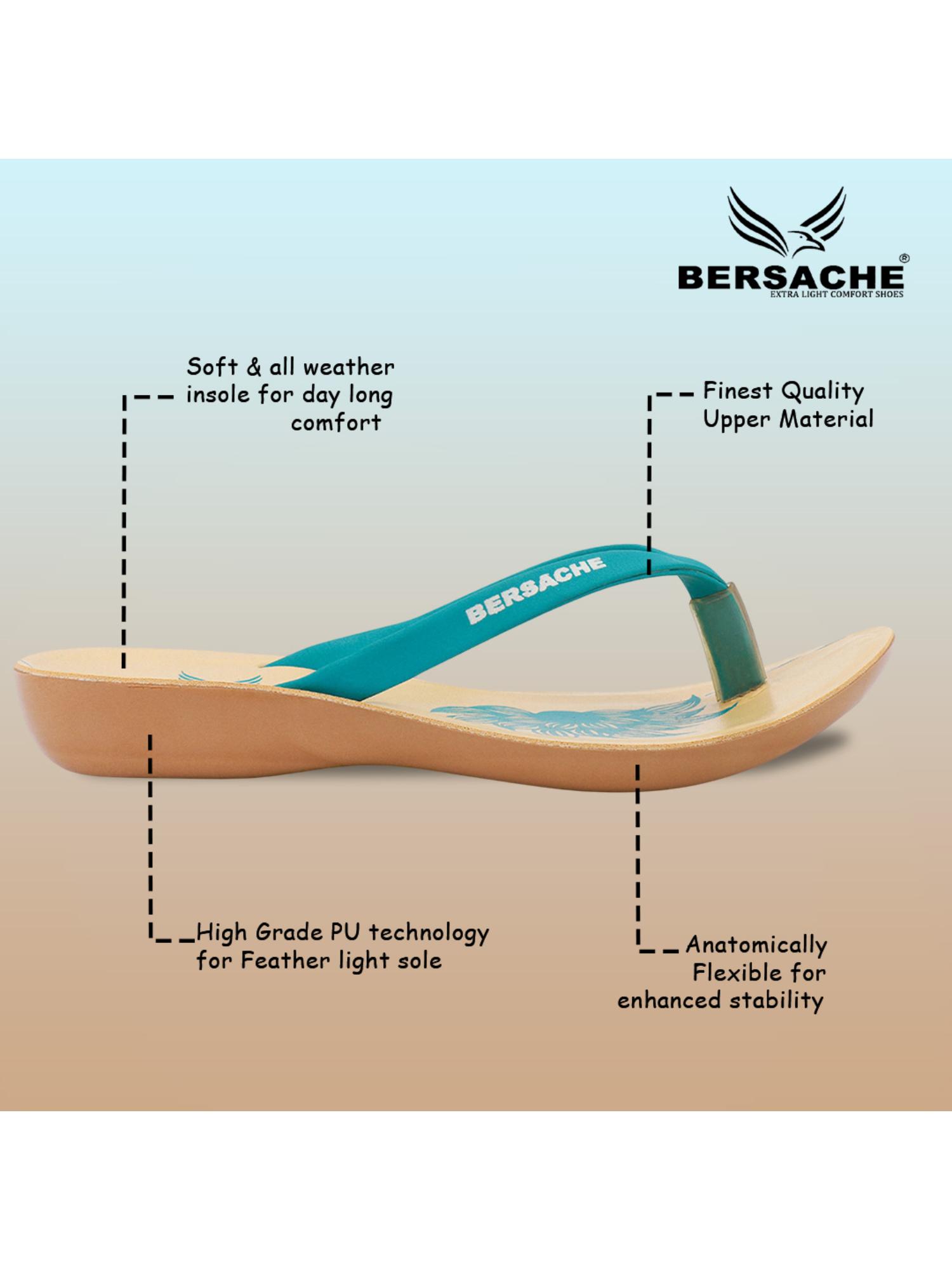 Extra Soft Classic Casual with Ultra Soft Green Flipflop for Womens