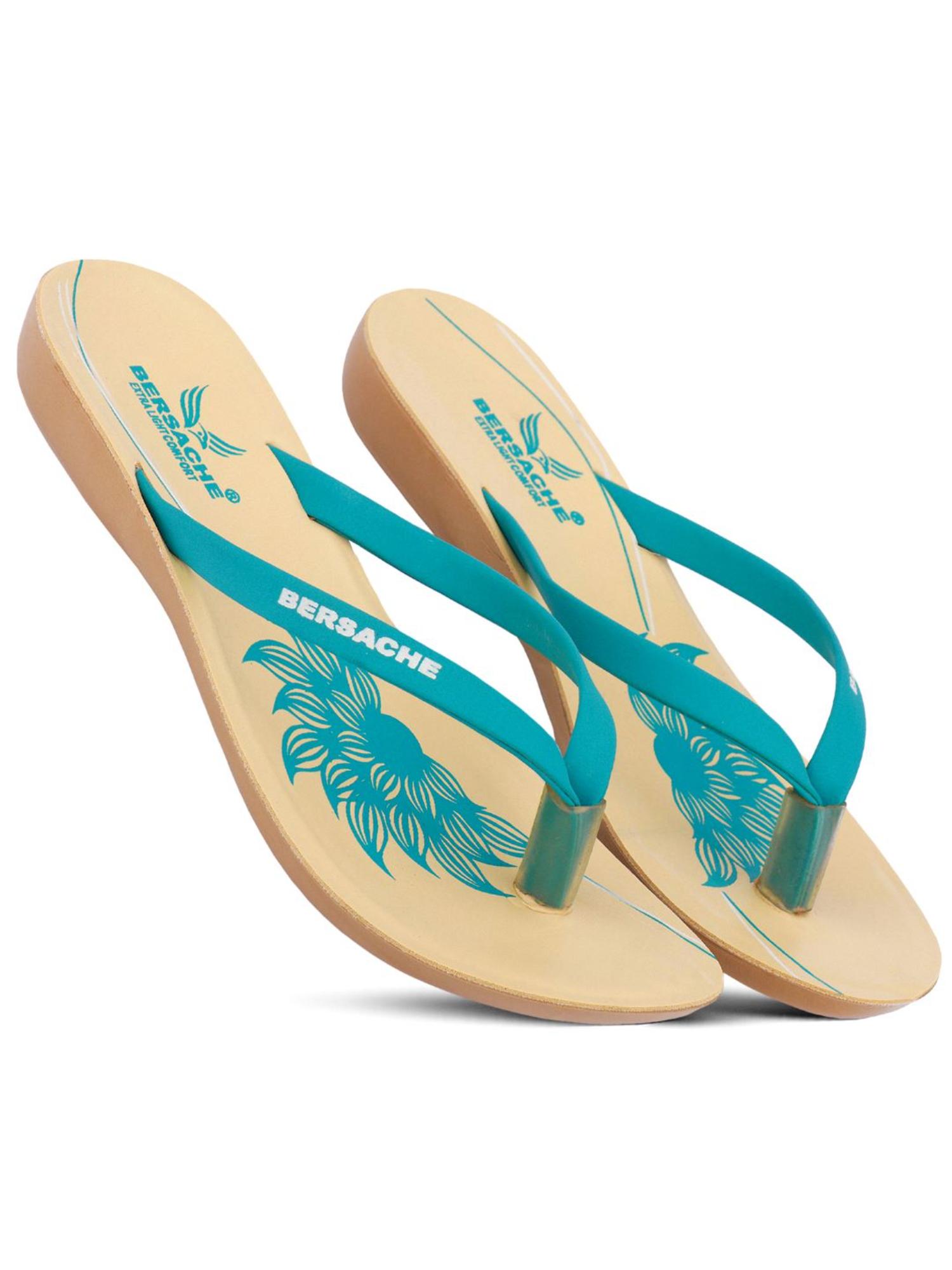 Extra Soft Classic Casual with Ultra Soft Green Flipflop for Womens