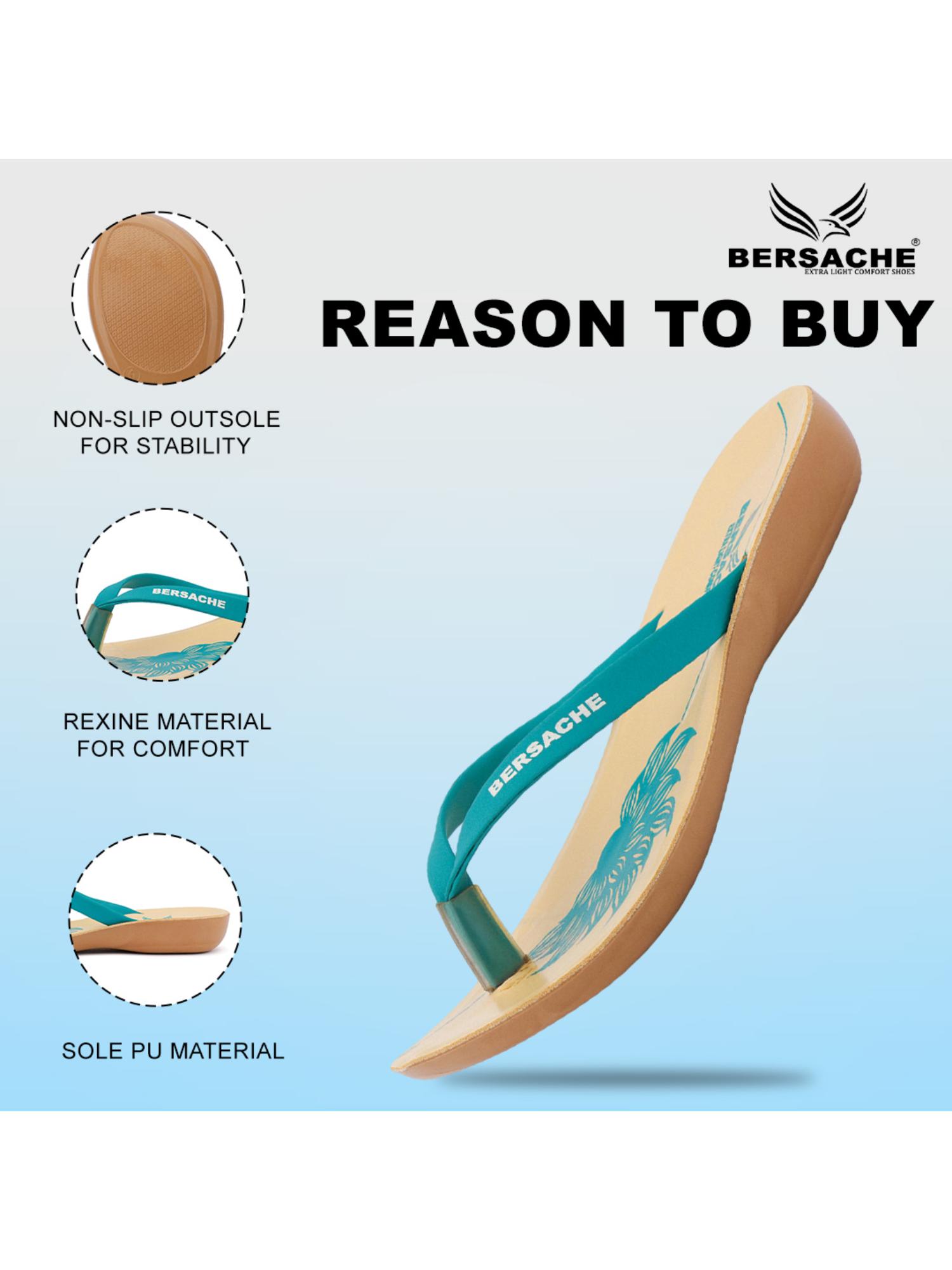 Extra Soft Classic Casual with Ultra Soft Green Flipflop for Womens