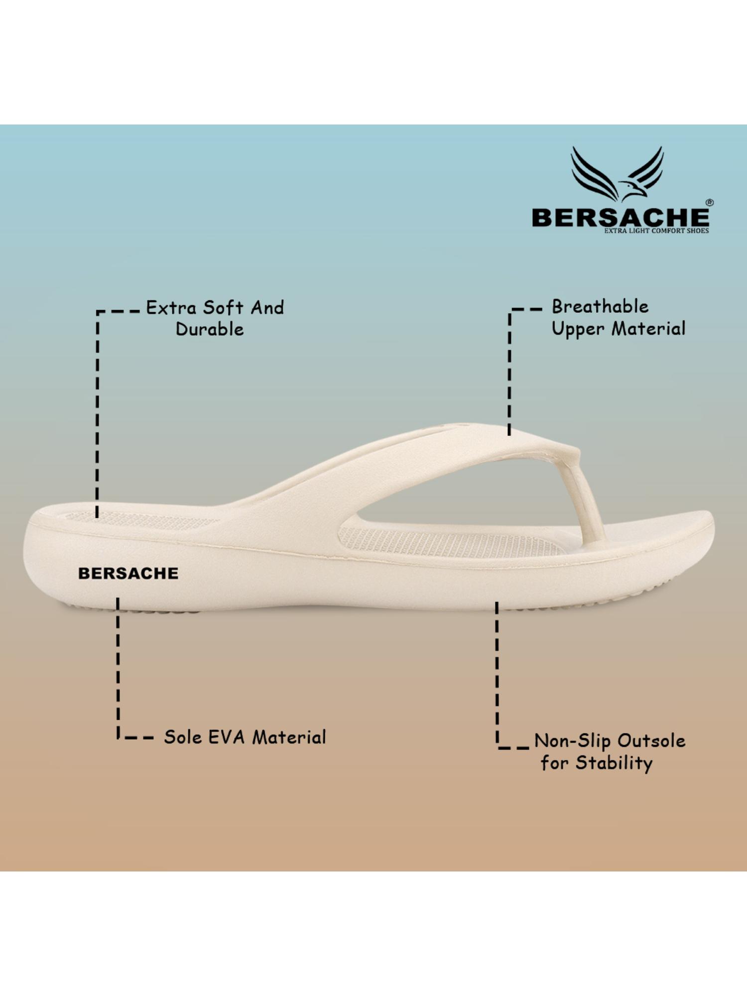Extra Soft Classic Casual with Ultra Soft Cream Flipflop for Womens