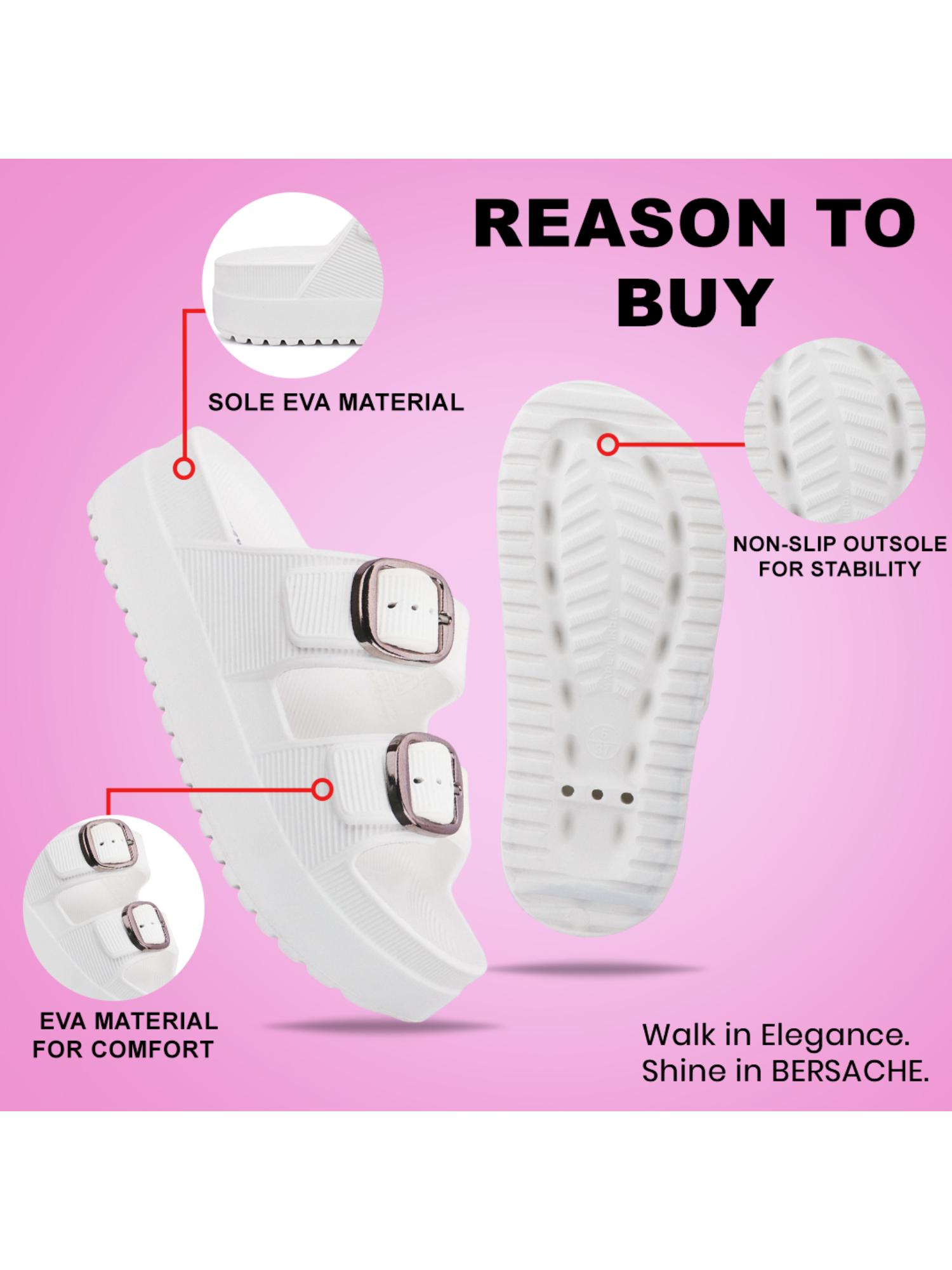 Extra Soft Classic Casual with Ultra Soft White Sandals for Womens