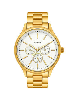 Timex - Round 43mm Silver Dial Analog Men Watch - TWEG18416