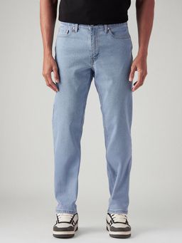 Levi's - Men's 541 Light-Blue Athletic Tapered Fit Mid Rise Jeans