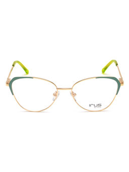 IRUS - Women Full Rim Cat Eye Matt Multi-Color Metal Eyeglass Frame (52)