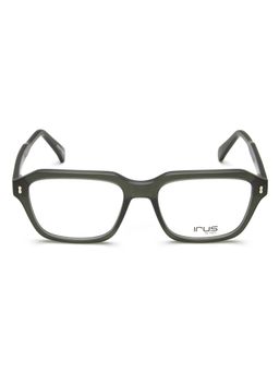 IRUS - Men Full Rim Square Matt Black Acetate Eyeglass Frame (53)