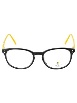 TED SMITH - Full Rim Black Round Eyeglasses Frames for Men-Women (49)