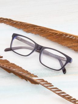 TED SMITH - Full Rim Blue Pillow Eyeglasses Frames for Men-Women (52)