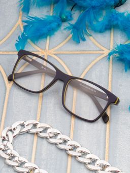 TED SMITH - Full Rim Blue Pillow Eyeglasses Frames for Men-Women (53)