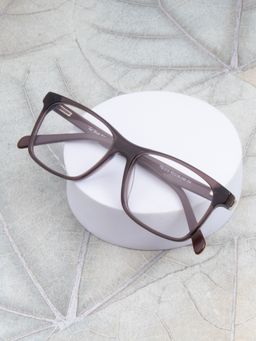 TED SMITH - Full Rim Grey Pillow Eyeglasses Frames for Men-Women (53)
