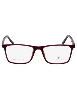 TED SMITH - Full Rim Brown Rectangle Eyeglasses Frames for Men-Women (53)