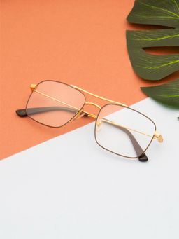 TED SMITH - Full Rim Black Pilot Eyeglasses Frames for Men-Women (55)