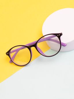 TED SMITH - Full Rim Black Round Eyeglasses Frames for Men-Women (52)