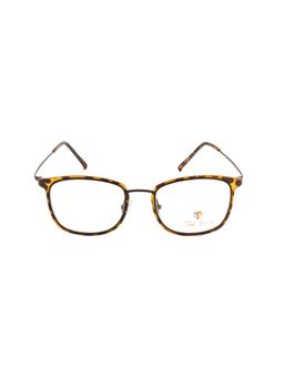 TED SMITH - Full Rim Brown Sqaure Eyeglasses Frames for Men-Women (49)