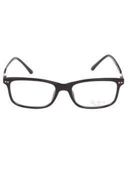 TED SMITH - Full Rim Black Rectangle Eyeglasses Frames for Men-Women (53)