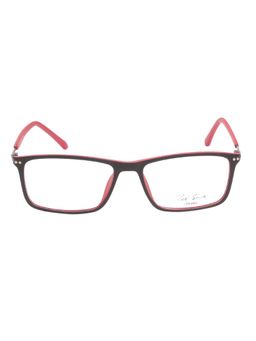TED SMITH - Full Rim Black Rectangle Eyeglasses Frames for Men-Women (53)