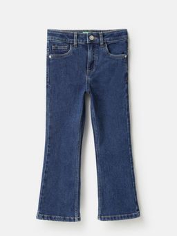 United Colors of Benetton - Blue Mid Rise Jeans