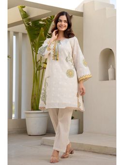 Autumnlane - Teresa Subtle Embroidery Co-Ord (Set of 2)