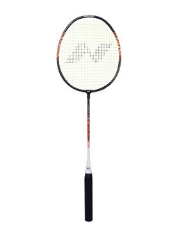Nivia - Solar 5600 Badminton Racket Black-Orange