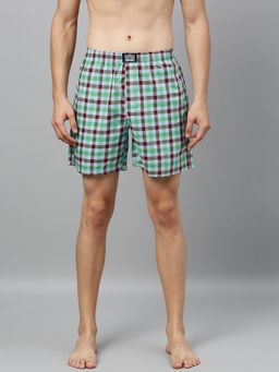Levi's - Men Regular Fit Checkered Boxer Shorts Multi-Color
