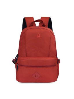 United Colors of Benetton - Unisex Laptop Backpack Mono - Red