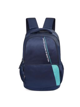United Colors of Benetton - Unisex Laptop Backpack Vance - Navy Blue