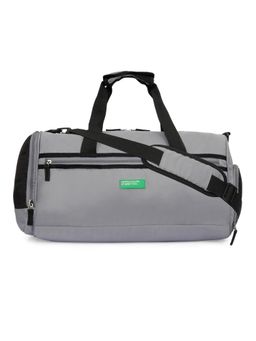United Colors of Benetton - Unisex Cleo Duffel Bag - Grey