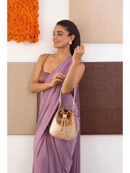 THE GUSTO - Echo Potli Bag - Gold (S)