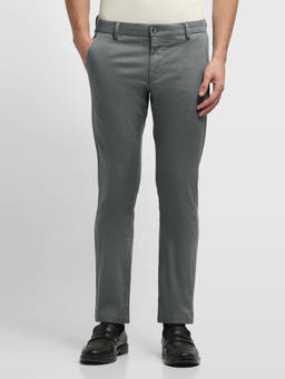 Arrow Sports - Men Grey Bronson Slim Fit Trouser
