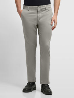 Arrow Sports - Men Light Grey Bronson Slim Fit Trouser