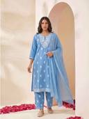 Blue color option, Currently selected