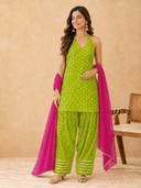 Green color option, Sold out, Currently selected