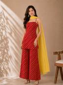 Red color option, Sold out, Currently selected