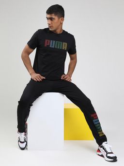 Puma - Black Graphic T-Shirt