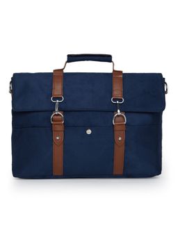 MBOSS - Faux Leather 15.6 Inch Laptop Messenger Bag