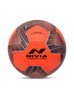Nivia - Rabona Pro Orange Soccer Ball (Size 5)