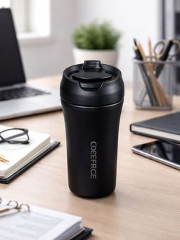 Smokey Cocktail - Insulated Tumbler Mug - Black