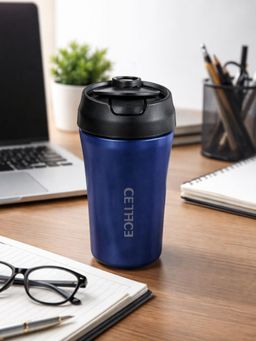 Smokey Cocktail - Insulated Tumbler Mug - Blue