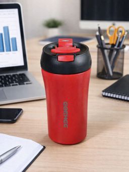 Smokey Cocktail - Insulated Tumbler Mug - Red