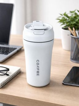 Smokey Cocktail - Insulated Tumbler Mug - White