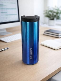 Smokey Cocktail - Vacuum Tumbler Mug - Blue