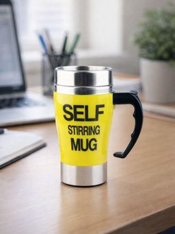 Smokey Cocktail - Automatic Self Stirring Mug - Yellow