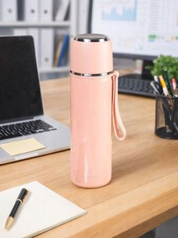 Smokey Cocktail - Double Wall Flask Mug - Orange
