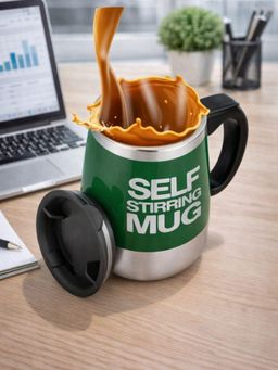 Smokey Cocktail - Self Stirring Mug - Green